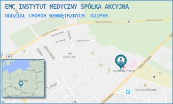ODDZIAŁ CHORÓB WEWNĘTRZNYCH - EMC INSTYTUT MEDYCZNY SPÓŁKA AKCYJNA - UL. CZĘSTOCHOWSKA 31,  OZIMEK