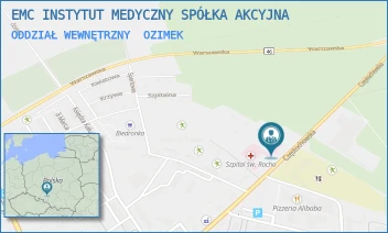 ODDZIAŁ WEWNĘTRZNY - EMC INSTYTUT MEDYCZNY SPÓŁKA AKCYJNA - UL. CZĘSTOCHOWSKA 31,  OZIMEK