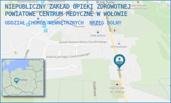 ODDZIAŁ CHORÓB WEWNĘTRZNYCH - POWIATOWE CENTRUM MEDYCZNE W WOŁOWIE SP. Z O.O. - ALEJE JEROZOLIMSKIE 26,  BRZEG DOLNY