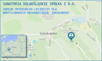 ZAKŁAD OPIEKUŃCZO-LECZNICZY DLA WENTYLOWANYCH MECHANICZNIE - SANATORIA DOLNOŚLĄSKIE SPÓŁKA Z O.O. - UL. PARKOWA 5,  SOKOŁOWSKO