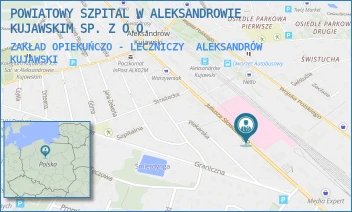 ZAKŁAD OPIEKUŃCZO - LECZNICZY - POWIATOWY SZPITAL W ALEKSANDROWIE KUJAWSKIM SP. Z O.O. - SŁOWACKIEGO 18.,  ALEKSANDRÓW KUJAWSKI