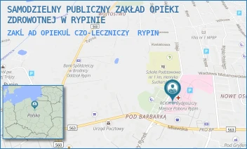 ZAKĹAD OPIEKUĹCZO-LECZNICZY - SAMODZIELNY PUBLICZNY ZAKŁAD OPIEKI ZDROWOTNEJ W RYPINIE - 3 MAJA 2,  RYPIN