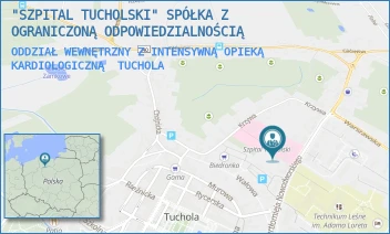 ODDZIAŁ WEWNĘTRZNY Z INTENSYWNĄ OPIEKĄ KARDIOLOGICZNĄ - "SZPITAL TUCHOLSKI" SPÓŁKA Z OGRANICZONĄ ODPOWIEDZIALNOŚCIĄ - NOWODWORSKIEGO 14-18, TUCHOLA