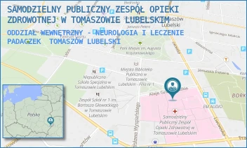 ODDZIAŁ WEWNĘTRZNY - NEUROLOGIA I LECZENIE PADACZEK - SAMODZIELNY PUBLICZNY ZESPÓŁ OPIEKI ZDROWOTNEJ W TOMASZOWIE LUBELSKIM - ALEJE GRUNWALDZKIE 1,  TOMASZÓW LUBELSKI
