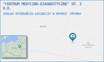 ZAKŁAD OPIEKUŃCZO-LECZNICZY W KRYNCE - "CENTRUM MEDYCZNO-DIAGNOSTYCZNE" SP. Z O.O. - 1C,  KRYNKA