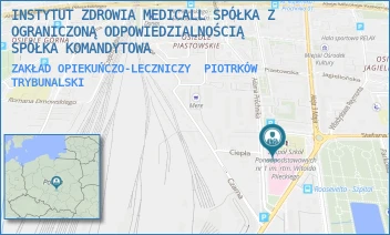 ZAKŁAD OPIEKUŃCZO-LECZNICZY - INSTYTUT ZDROWIA MEDICALL SPÓŁKA Z OGRANICZONĄ ODPOWIEDZIALNOŚCIĄ SPÓŁKA KOMANDYTOWA - UL. FRANKLINA ROOSEVELTA 3,  PIOTRKÓW TRYBUNALSKI