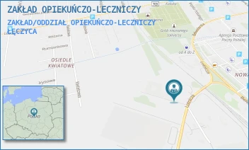 ZAKŁAD/ODDZIAŁ OPIEKUŃCZO-LECZNICZY - ZAKŁAD OPIEKUŃCZO-LECZNICZY - UL. LOTNICZA 2A,  ŁĘCZYCA