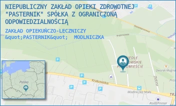ZAKŁAD OPIEKUŃCZO-LECZNICZY "PASTERNIK" - NIEPUBLICZNY ZAKŁAD OPIEKI ZDROWOTNEJ "PASTERNIK" SPÓŁKA Z OGRANICZONĄ ODPOWIEDZIALNOŚCIĄ - OS. KRAKOWSKIE PRZEDMIEŚCIE 28,  MODLNICZKA