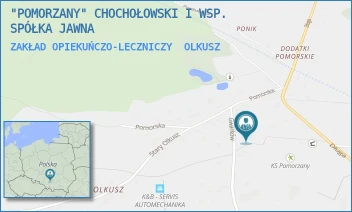 ZAKŁAD OPIEKUŃCZO-LECZNICZY - "POMORZANY" CHOCHOŁOWSKI I WSP. SPÓŁKA JAWNA - UL. GWARKÓW 4A,  OLKUSZ
