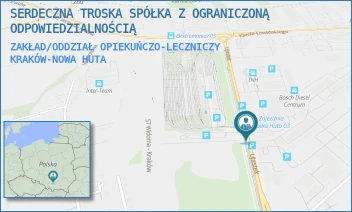 ZAKŁAD/ODDZIAŁ OPIEKUŃCZO-LECZNICZY - SERDECZNA TROSKA SPÓŁKA Z OGRANICZONĄ ODPOWIEDZIALNOŚCIĄ - UL. UJASTEK 3,  KRAKÓW-NOWA HUTA