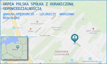 ZAKŁAD OPIEKUŃCZO - LECZNICZY - EMEIS POLSKA SPÓŁKA Z OGRANICZONĄ ODPOWIEDZIALNOŚCIĄ - CZEREMCHOWA 40F,  WARSZAWA BIAŁOŁĘKA