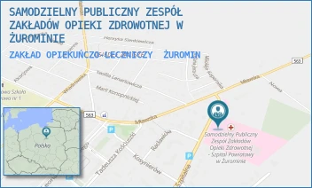 ZAKŁAD OPIEKUŃCZO-LECZNICZY - SAMODZIELNY PUBLICZNY ZESPÓŁ ZAKŁADÓW OPIEKI ZDROWOTNEJ W ŻUROMINIE - SZPITALNA 56,  ŻUROMIN
