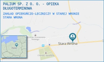 ZAKŁAD OPIEKUŃCZO-LECZNICZY W STAREJ WRONIE - PALIUM SP. Z O. O. - OPIEKA DŁUGOTERMINOWA - 19,  STARA WRONA