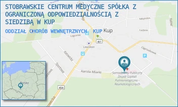 ODDZIAŁ CHORÓB WEWNĘTRZNYCH - STOBRAWSKIE CENTRUM MEDYCZNE SPÓŁKA Z O. O. Z SIEDZIBĄ  W KUP - UL. KAROLA MIARKI 14/-,  KUP