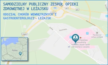 ODDZIAŁ CHORÓB WEWNĘTRZNYCH I GASTROENTEROLOGII - SAMODZIELNY PUBLICZNY ZESPÓŁ OPIEKI ZDROWOTNEJ W LEŻAJSKU - UL. LEŚNA 22,  LEŻAJSK
