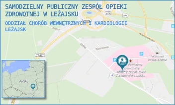 ODDZIAŁ CHORÓB WEWNĘTRZNYCH I KARDIOLOGII - SAMODZIELNY PUBLICZNY ZESPÓŁ OPIEKI ZDROWOTNEJ W LEŻAJSKU - UL. LEŚNA 22,  LEŻAJSK
