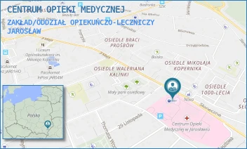 ZAKŁAD/ODDZIAŁ OPIEKUŃCZO-LECZNICZY - CENTRUM OPIEKI MEDYCZNEJ - UL. 3 MAJA 70,  JAROSŁAW