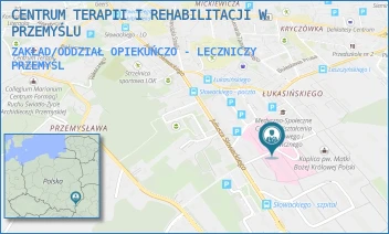 ZAKŁAD/ODDZIAŁ OPIEKUŃCZO - LECZNICZY - CENTRUM TERAPII I REHABILITACJI W PRZEMYŚLU - UL. JULIUSZA SŁOWACKIEGO 85,  PRZEMYŚL