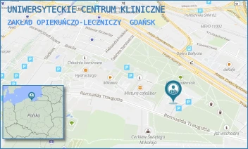 ZAKŁAD OPIEKUŃCZO-LECZNICZY - UNIWERSYTECKIE CENTRUM KLINICZNE - ZWYCIĘSTWA 30,  GDAŃSK