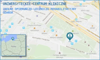 ZAKŁAD OPIEKUŃCZO-LECZNICZO-REHABILITACYJNY - UNIWERSYTECKIE CENTRUM KLINICZNE - AL. ZWYCIĘSTWA 30,  GDAŃSK