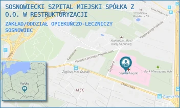 ZAKŁAD/ODDZIAŁ OPIEKUŃCZO-LECZNICZY - SOSNOWIECKI SZPITAL MIEJSKI SPÓŁKA Z O.O. W RESTRUKTURYZACJI - UL. SZPITALNA 1,  SOSNOWIEC