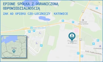 ZAKAD OPIEKUCZO-LECZNICZY - EPIONE SPÓŁKA Z OGRANICZONĄ ODPOWIEDZIALNOŚCIĄ - SZOPIENICKA 59,  KATOWICE