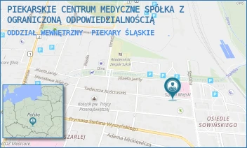 ODDZIAŁ WEWNĘTRZNY - PIEKARSKIE CENTRUM MEDYCZNE SPÓŁKA Z OGRANICZONĄ ODPOWIEDZIALNOŚCIĄ - UL. SZPITALNA 11,  PIEKARY ŚLĄSKIE