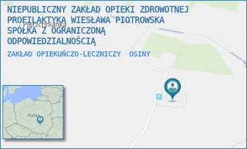 ZAKŁAD OPIEKUŃCZO-LECZNICZY - NIEPUBLICZNY ZAKŁAD OPIEKI ZDROWOTNEJ PROFILAKTYKA WIESŁAWA PIOTROWSKA SPÓŁKA Z OGRANICZONĄ ODPOWIEDZIALNOŚCIĄ - 54B,  OSINY