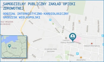 ODDZIAŁ INTERNISTYCZNO-KARDIOLOGICZNY - SAMODZIELNY PUBLICZNY ZAKŁAD OPIEKI ZDROWOTNEJ - MOSSEGO 3,  GRODZISK WIELKOPOLSKI