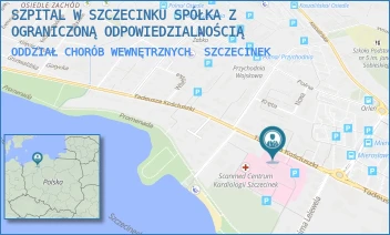 ODDZIAŁ CHORÓB WEWNĘTRZNYCH - SZPITAL W SZCZECINKU SPÓŁKA Z OGRANICZONĄ ODPOWIEDZIALNOŚCIĄ - KOŚCIUSZKI 38, SZCZECINEK