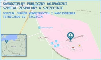 ODDZIAŁ CHORÓB WEWNĘTRZNYCH I NADCIŚNIENIA TĘTNICZEGO-IV - SAMODZIELNY PUBLICZNY WOJEWÓDZKI SZPITAL ZESPOLONY W SZCZECINIE - ALFREDA SOKOŁOWSKIEGO 11,  SZCZECIN