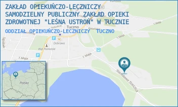 ODDZIAŁ OPIEKUŃCZO-LECZNICZY - ZAKŁAD OPIEKUŃCZO-LECZNICZY SAMODZIELNY PUBLICZNY ZAKŁAD OPIEKI ZDROWOTNEJ "LEŚNA USTROŃ" W TUCZNIE - STASZICA 5,  TUCZNO
