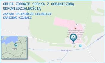 ZAKŁAD OPIEKUŃCZO-LECZNICZY - GRUPA ZDROWIE SPÓŁKA Z OGRANICZONĄ ODPOWIEDZIALNOŚCIĄ - 23A,  KRASZEWO-CZUBAKI
