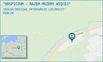 ZAKŁAD/ODDZIAŁ OPIEKUŃCZO LECZNICZY - "HOSPICJUM - RAZEM MOŻEMY WIĘCEJ" - STAWSKA 322,  DĘBLIN