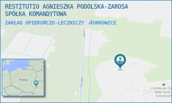 ZAKŁAD OPIEKUŃCZO-LECZNICZY - RESTITUTIO AGNIESZKA PODOLSKA-ZAROSA SPÓŁKA KOMANDYTOWA - 131,  TURKOWICE